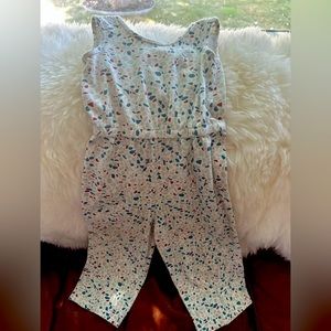 Alice + Ames girls terrazzo boutique romper. Size 4T
